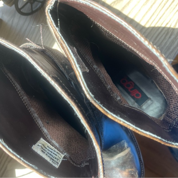 DINGO Leather Ankle Boots 8 - Picture 7 of 8